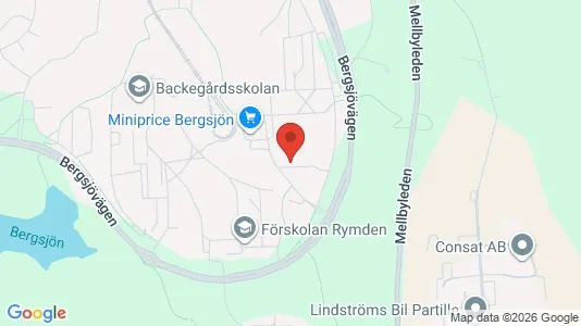 Apartments for rent i Gothenburg East - kort over placeringen