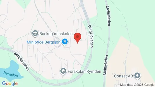 Apartments for rent i Gothenburg East - kort over placeringen