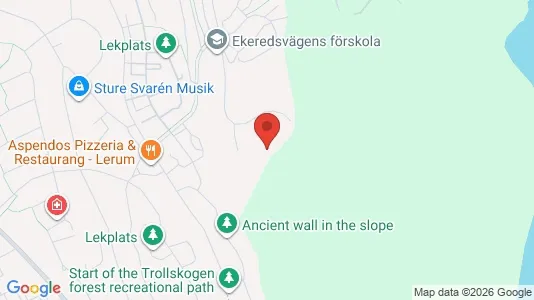 Apartments for rent i Lerum - kort over placeringen