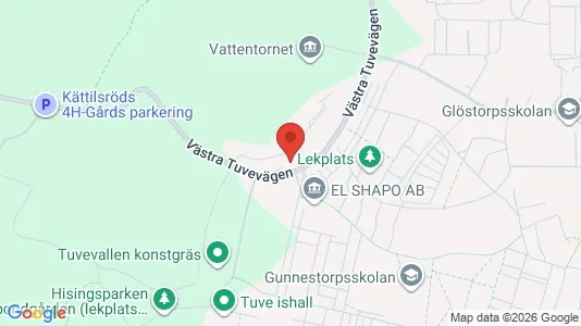 Apartments for rent i Lundby - kort over placeringen