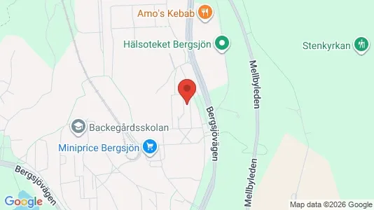 Apartments for rent i Gothenburg East - kort over placeringen