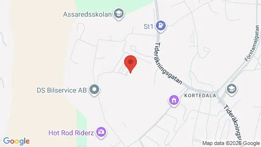 Apartments for rent i Gothenburg East - kort over placeringen
