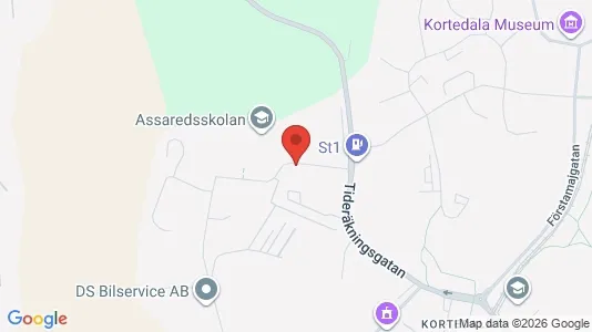 Apartments for rent i Gothenburg East - kort over placeringen