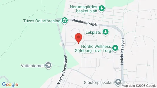 Apartments for rent i Lundby - kort over placeringen