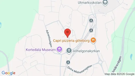 Apartments for rent i Gothenburg East - kort over placeringen