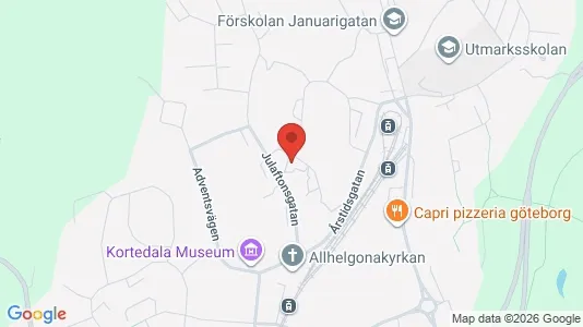 Apartments for rent i Gothenburg East - kort over placeringen