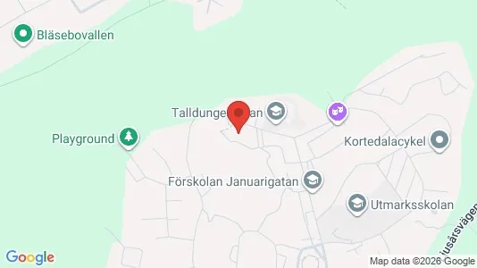 Apartments for rent i Gothenburg East - kort over placeringen