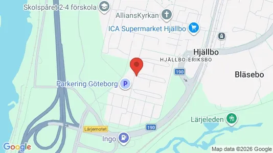 Apartments for rent i Angered - kort over placeringen