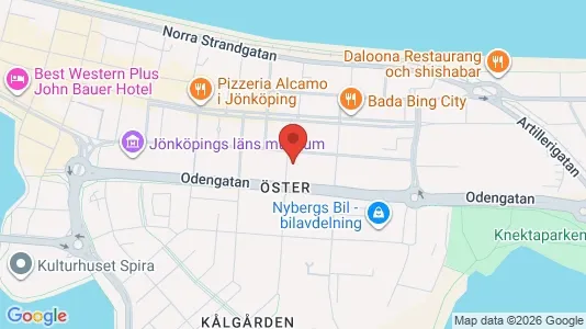 Apartments for rent i Jönköping - kort over placeringen