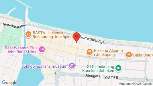 Apartments for rent i Jönköping - kort over placeringen