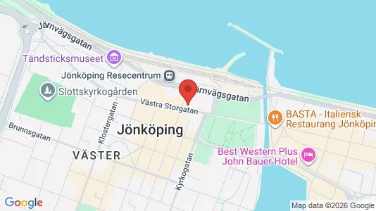 Apartments for rent i Jönköping - kort over placeringen