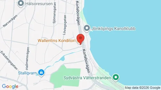 Apartments for rent i Jönköping - kort over placeringen