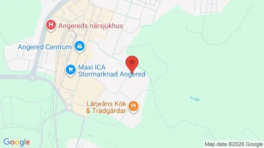 Apartments for rent i Angered - kort over placeringen