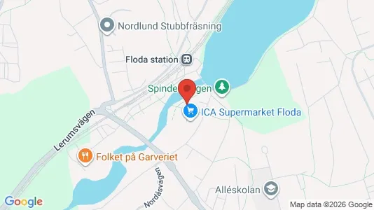 Apartments for rent i Lerum - kort over placeringen