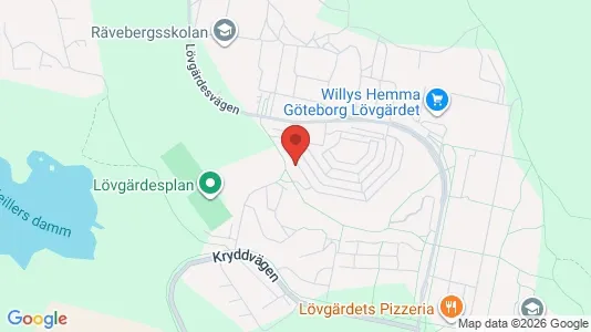 Apartments for rent i Angered - kort over placeringen