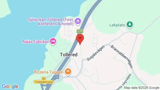 Apartments for rent i Lerum - kort over placeringen