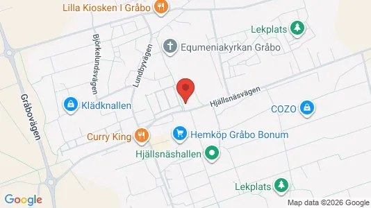 Apartments for rent i Lerum - kort over placeringen