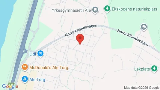 Apartments for rent i Ale - kort over placeringen