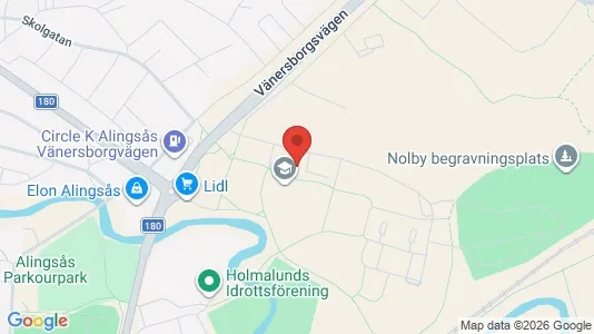 Apartments for rent i Alingsås - kort over placeringen