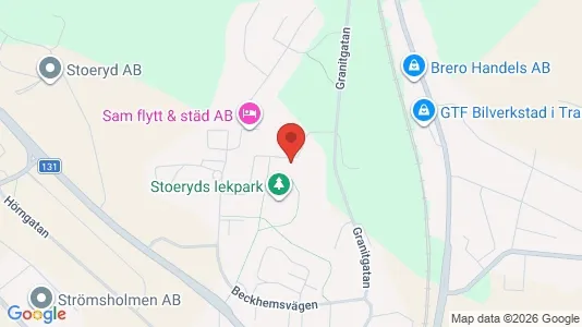 Apartments for rent i Tranås - kort over placeringen