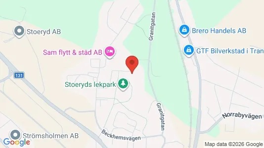 Apartments for rent i Tranås - kort over placeringen