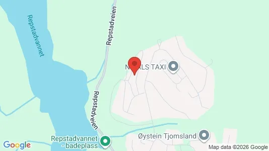 Rooms for rent i Søgne - kort over placeringen