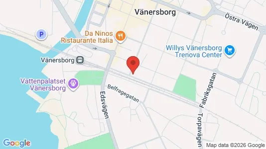 Apartments for rent i Vänersborg - kort over placeringen