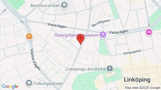 Apartments for rent i Linköping - kort over placeringen