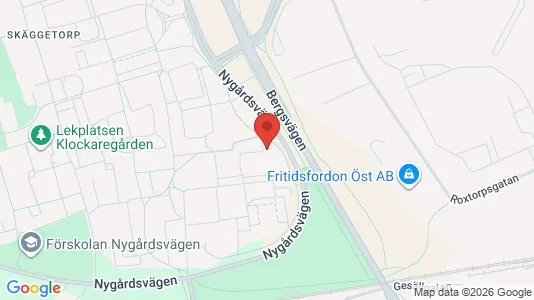 Apartments for rent i Linköping - kort over placeringen