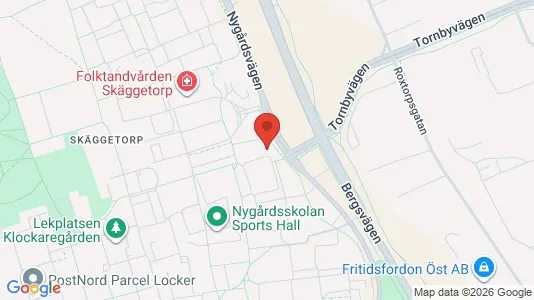 Apartments for rent i Linköping - kort over placeringen