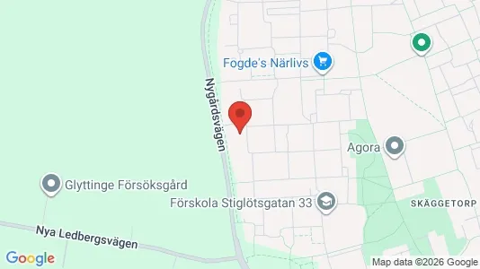 Apartments for rent i Linköping - kort over placeringen