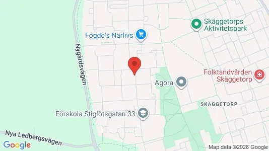 Apartments for rent i Linköping - kort over placeringen
