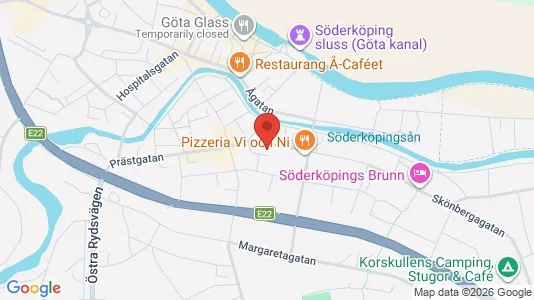 Apartments for rent i Söderköping - kort over placeringen