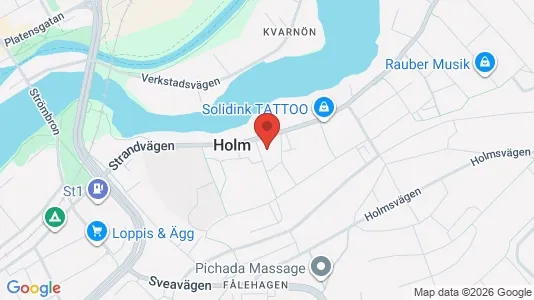 Apartments for rent i Motala - kort over placeringen