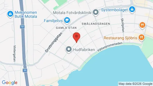 Apartments for rent i Motala - kort over placeringen