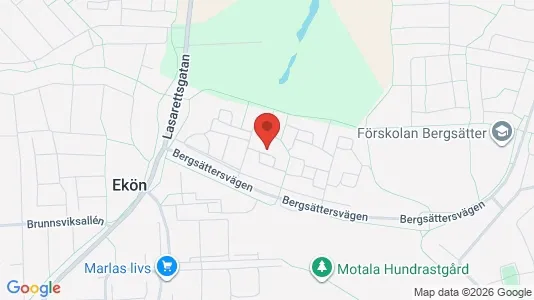 Apartments for rent i Motala - kort over placeringen