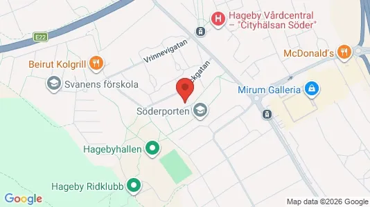 Apartments for rent i Norrköping - kort over placeringen
