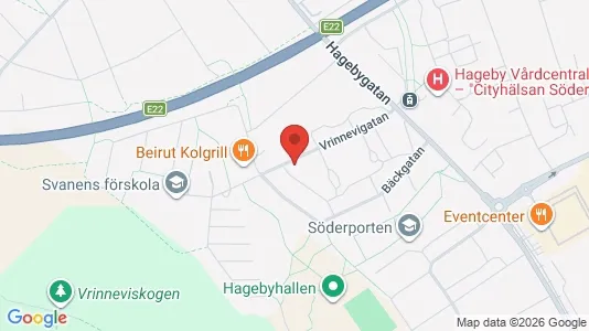 Apartments for rent i Norrköping - kort over placeringen