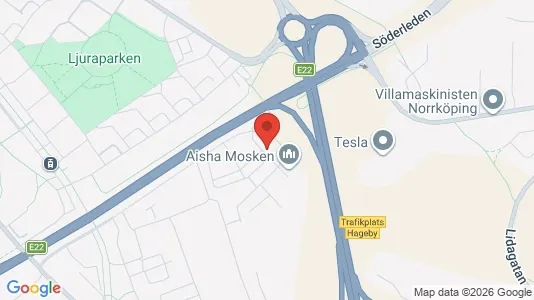 Apartments for rent i Norrköping - kort over placeringen