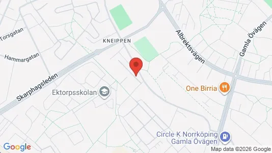 Apartments for rent i Norrköping - kort over placeringen