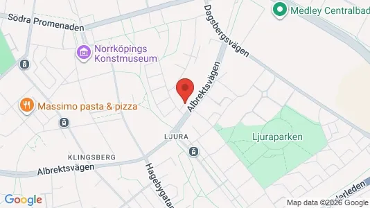 Apartments for rent i Norrköping - kort over placeringen