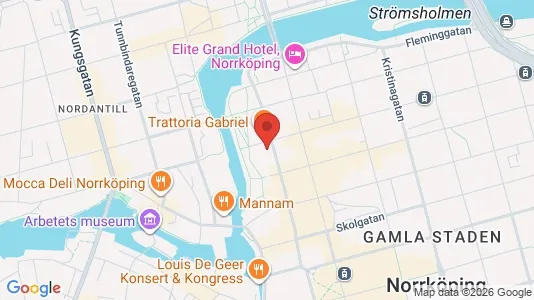 Apartments for rent i Norrköping - kort over placeringen