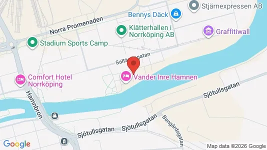 Apartments for rent i Norrköping - kort over placeringen