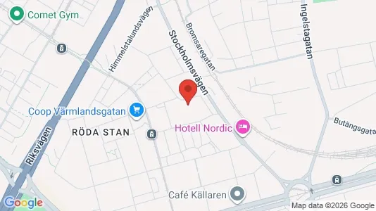 Apartments for rent i Norrköping - kort over placeringen