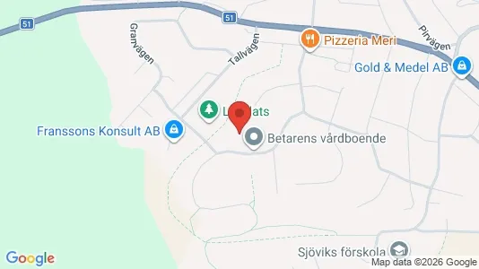 Apartments for rent i Finspång - kort over placeringen