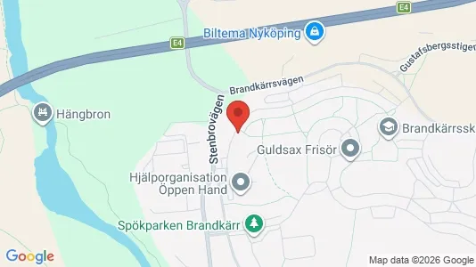 Apartments for rent i Nyköping - kort over placeringen