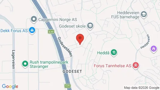 Apartments for rent i Stavanger - kort over placeringen