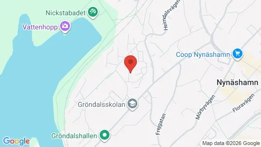 Apartments for rent i Nynäshamn - kort over placeringen