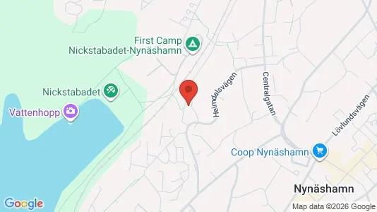 Apartments for rent i Nynäshamn - kort over placeringen