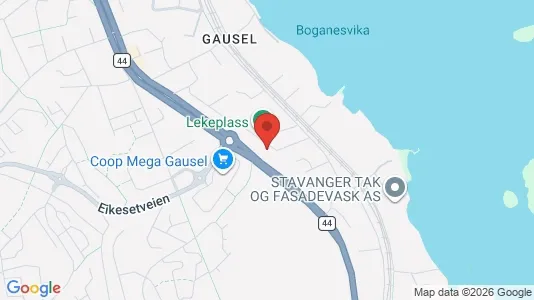 Apartments for rent i Stavanger - kort over placeringen